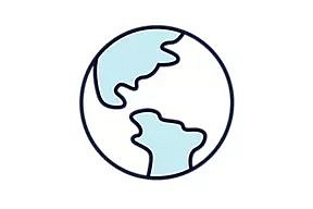 Earth graphic